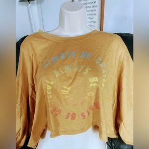 American Eagle crop shirt